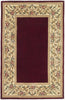 KAS Ruby 8979 Floral Border Hand Tufted Area Rug