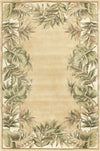 KAS Ruby 8996 Beige/Ivory Natural Fauna Hand Tufted Area Rug