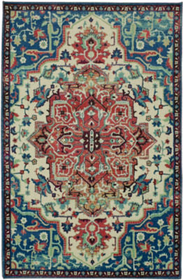 Mohawk Prismatic Emiko Blue Area Rug