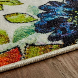 Mohawk Prismatic Blossoms Rainbow Area Rug