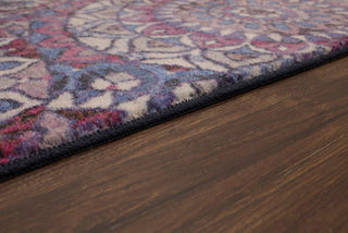 Mohawk Prismatic Florence Medallion Purple Area Rug