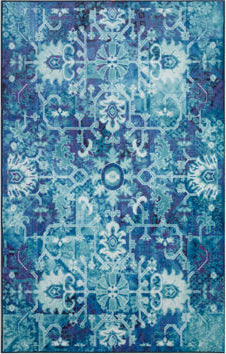 Mohawk Prismatic Blanchard Medium Blue Area Rug