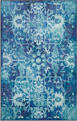 Mohawk Prismatic Blanchard Medium Blue Area Rug