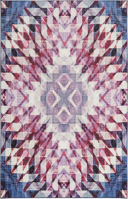 Mohawk Prismatic Psych Purple Area Rug