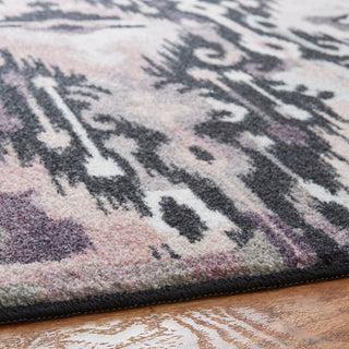 Mohawk Prismatic Hip Ikat Charcoal Area Rug