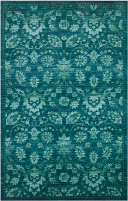 Mohawk Prismatic Fairview Teal Area Rug