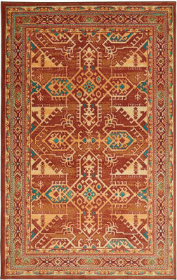 Mohawk Prismatic Norwalk Brown Area Rug