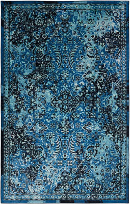 Mohawk Prismatic Garden City Navy Area Rug