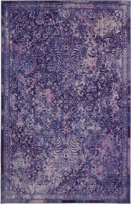 Mohawk Prismatic Garden City Purple Area Rug