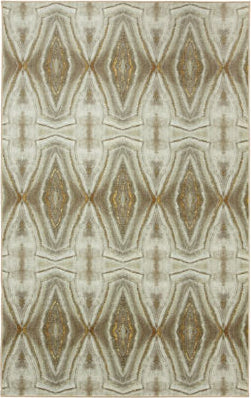 Mohawk Prismatic Optic Art Grey Area Rug