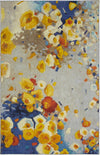 Mohawk Prismatic Floral Winds Yellow Area Rug