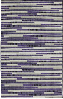 Mohawk Prismatic Stacked Tile Purple Area Rug