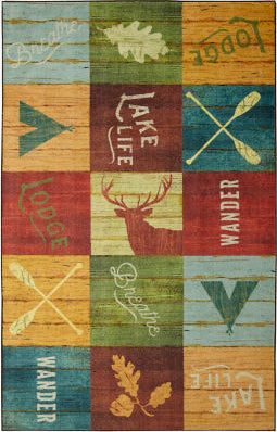 Mohawk Prismatic Lake Life Multi Area Rug