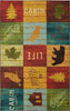 Mohawk Prismatic Cabin Life Multi Area Rug