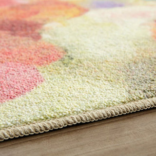 Mohawk Prismatic Blurred Blossoms Multi Area Rug