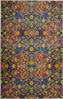 Mohawk Prismatic Optic Floral Multi Area Rug