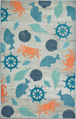 Mohawk Prismatic Coastal Otomi Seaside Area Rug