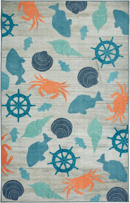 Mohawk Prismatic Coastal Otomi Seaside Area Rug