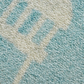 Mohawk Prismatic Seaside Lighthouse Light Blue Area Rug