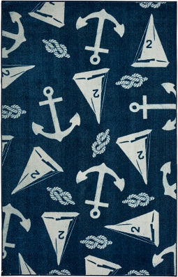 Mohawk Prismatic Seaside Sails Navy Area Rug