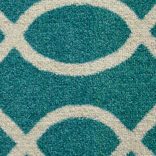 Mohawk Prismatic Garden Gate Teal Area Rug