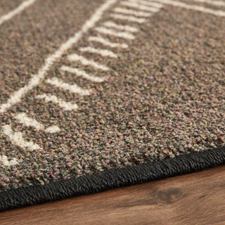 Mohawk Prismatic Fresco Diamond Charcoal Area Rug