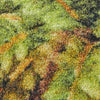 Mohawk Prismatic Verde Palm Border Green Area Rug