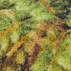 Mohawk Prismatic Verde Palm Border Green Area Rug