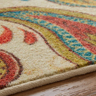 Mohawk Prismatic Spiced Paisley Multi Area Rug