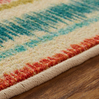 Mohawk Prismatic Spice Stripes Multi Area Rug