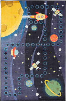 Mohawk Prismatic Space Rocket Multi Area Rug