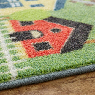 Mohawk Prismatic Train Track Play Multi Area Rug