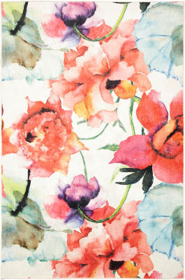 Mohawk Prismatic Watercolor Bouquet Multi Area Rug