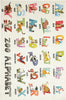 Mohawk Prismatic Alphabet Zoo Multi Area Rug