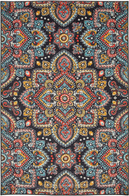 Mohawk Prismatic Mandala Multi Area Rug