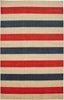 Mohawk Prismatic Sailor Stripe Navy Area Rug