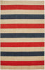 Mohawk Prismatic Sailor Stripe Navy Area Rug