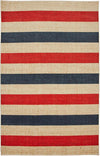 Mohawk Prismatic Sailor Stripe Navy Area Rug