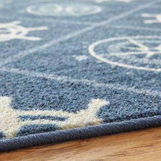 Mohawk Prismatic Compass Navy Area Rug