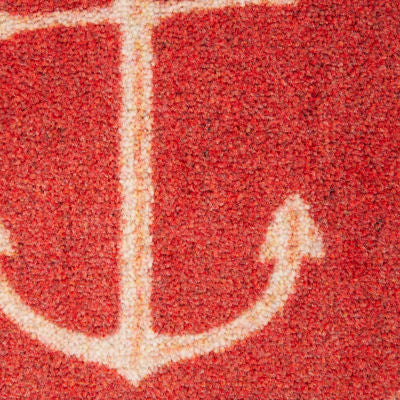 Mohawk Prismatic Anchors Crimson 5' x 8' Area Rug