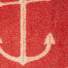 Mohawk Prismatic Anchors Crimson Area Rug