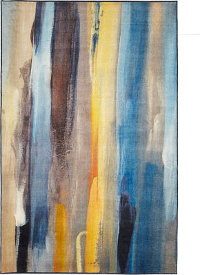 Mohawk Prismatic Brush Strokes Water Area Rug