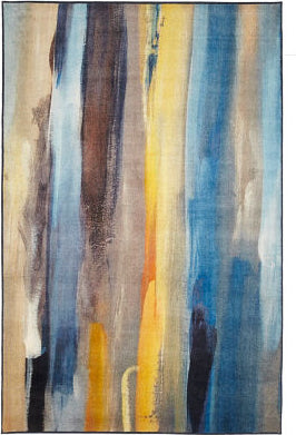 Mohawk Prismatic Brush Strokes Water Area Rug