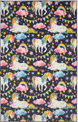 Mohawk Prismatic Unicorn Wish Multi Area Rug