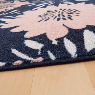 Mohawk Prismatic Flower Burst Navy Area Rug