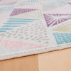 Mohawk Prismatic Triangles Cream Area Rug