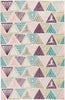Mohawk Prismatic Triangles Cream Area Rug