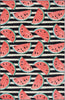 Mohawk Prismatic Watermelon Stripe Black Area Rug