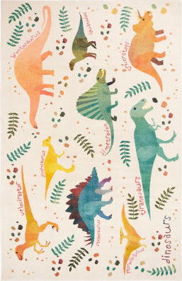 Mohawk Prismatic Dino Jungle Green Area Rug