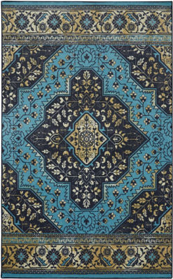 Mohawk Prismatic Rhine Navy Area Rug